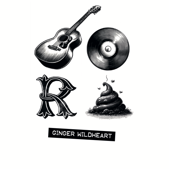 (THE WiLDHEARTS) GiNGER ICFTN4枚セット Ginger Wildheart - Acoustic Albums Are Shit Vol 1-4 CD – The