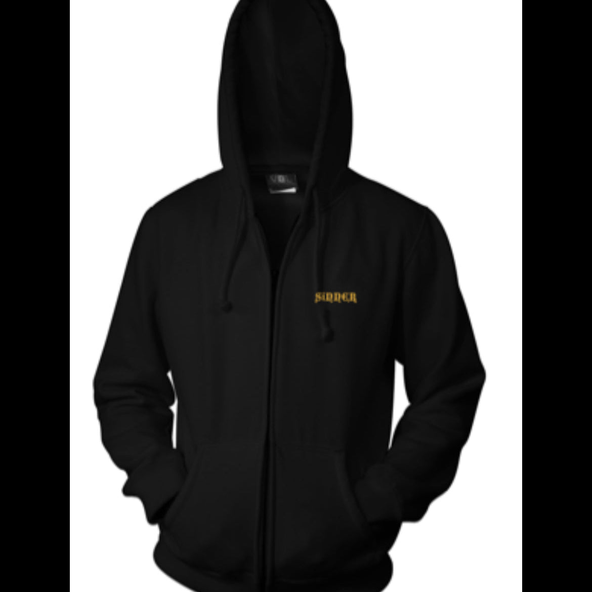 Ginger Wildheart & The Sinners - black zip-up Hoodie – The Wildhearts