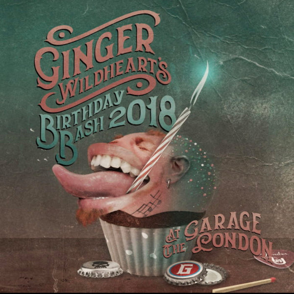 Ginger Wildheart – Birthday Bash 2018 – Double CD – The Wildhearts