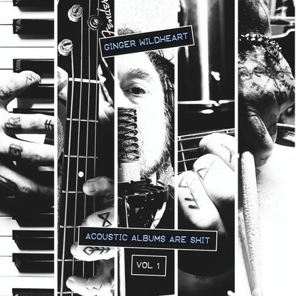 Ginger Wildheart - Acoustic Albums Are Shit Vol 1-4 CD