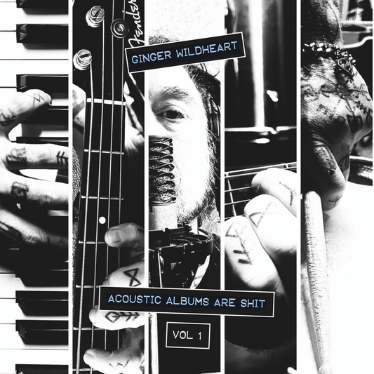 Ginger Wildheart - Acoustic Albums Are Shit Vol 1-4 CD