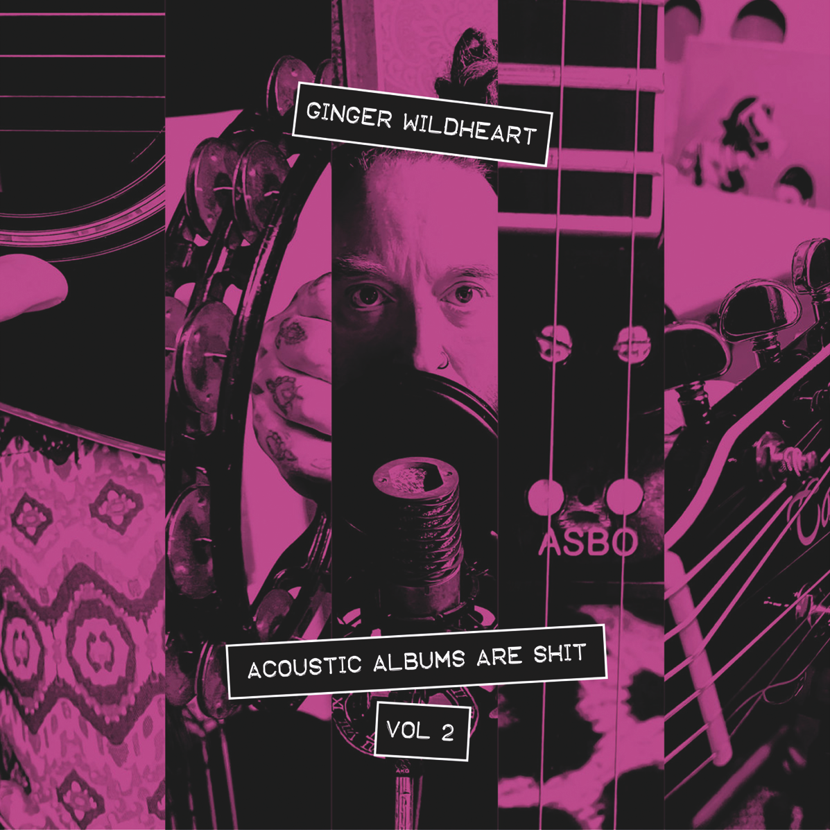 Ginger Wildheart - Acoustic Albums Are Shit Vol 1-4 CD