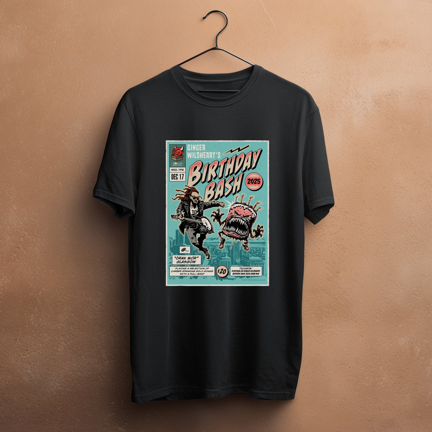 Ginger Wildheart Birthday Bash 2025 Tshirt