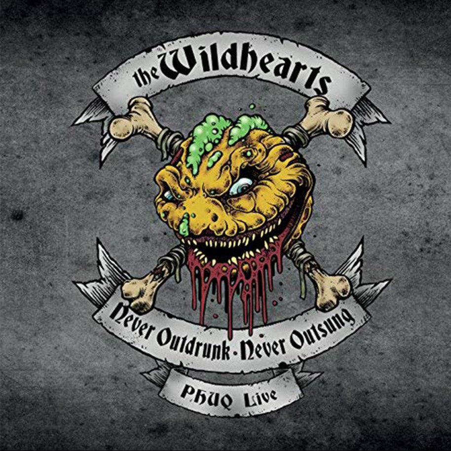 The Wildhearts - 'Never Outdrunk, Never Outsung: PHUQ Live' CD
